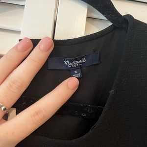 Black Madewell dress
